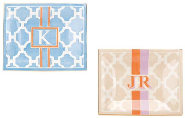 Jill Rosenwald Monogram Trays