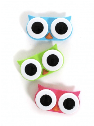 Owl Contact Lens Cases