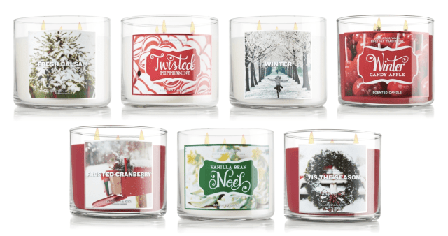 Slatkin & Co 3-Wick Candles