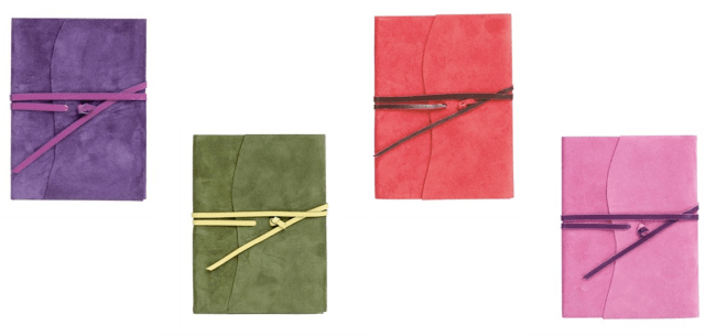 Soft Suede Wrap Journal