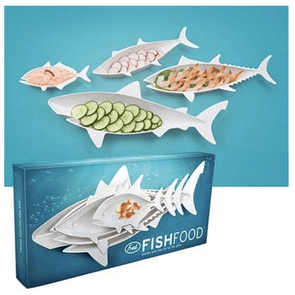 Fred and Friends Fish Food Trays