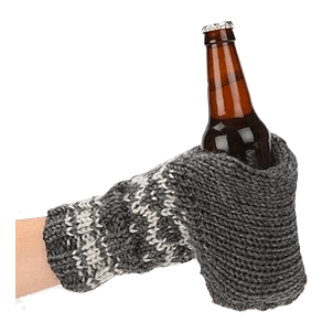 Knit Glove Drink Holder