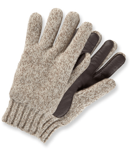LL Bean Rag Wool Gloves