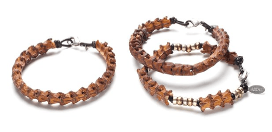 Snake Vertebrae Bracelet Set