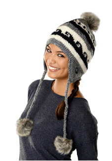 YAK Apparel Fleece Lined Natural Hat