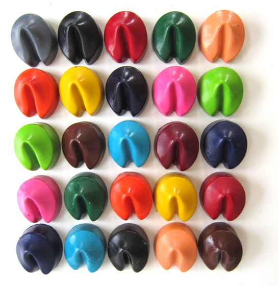 Fortune Cookie Crayons