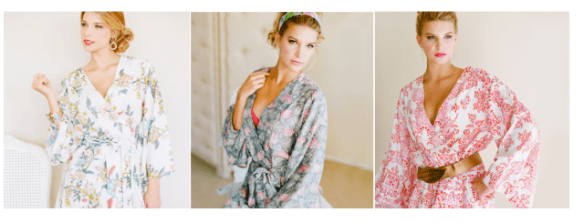 Plum Pretty Sugar Kimono Robes