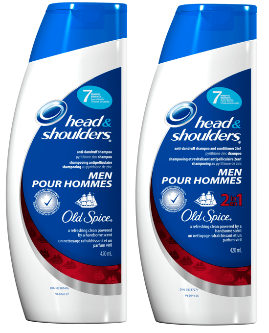 Head & Shoulders with Old Spice Shampoo