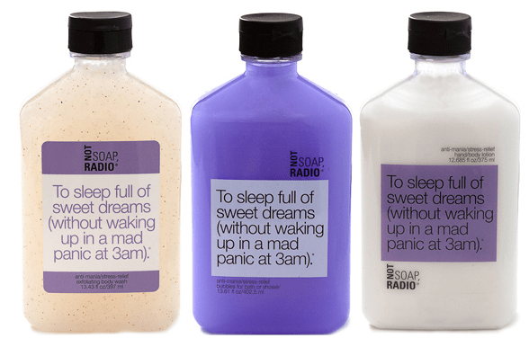 Not Soap Radio To Sleep Gift Set