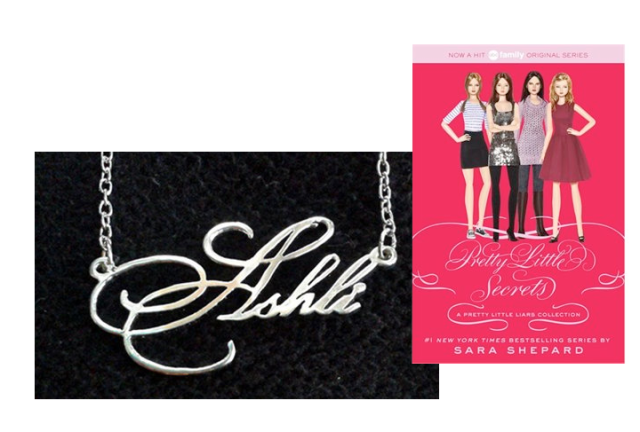 Pretty Little Liars Necklace and Book