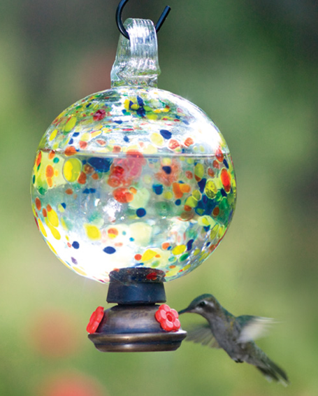 Carnival Round Hummingbird Feeder