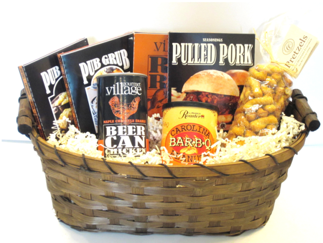 Father's Day Beer Can Chicken Gift Basket The Gift Box Shop