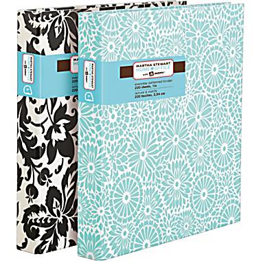 Martha Stewart Everyday Binders