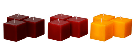 FYRKANTIG Candle
