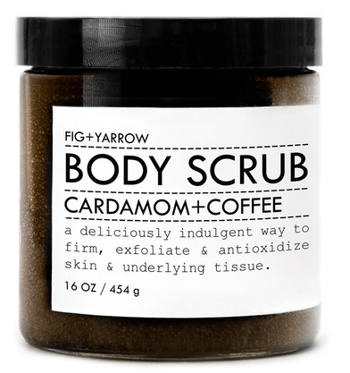 Fig+Yarrow Cardamom+Coffee Body Scrub