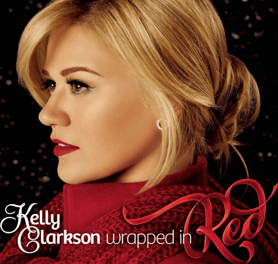 Kelly Clarkson Wrapped In Red