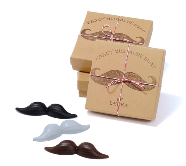 Latika Fancy Mustache Soap