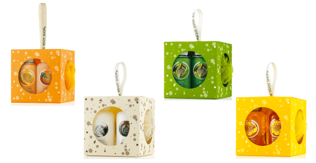 The Body Shop Festive Gift Cubes