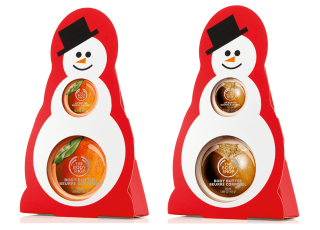 The Body Shop Snowman Duos