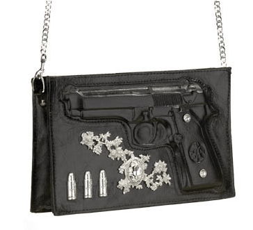 Elle Hardware Beretta Zip Clutch Bag