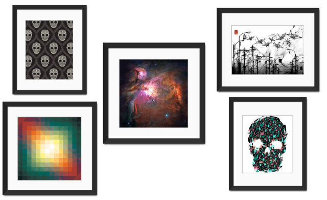 GelaSkins Framed Art Prints