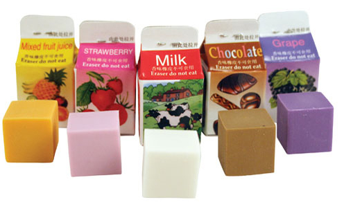 Kikkerland Scented Erasers