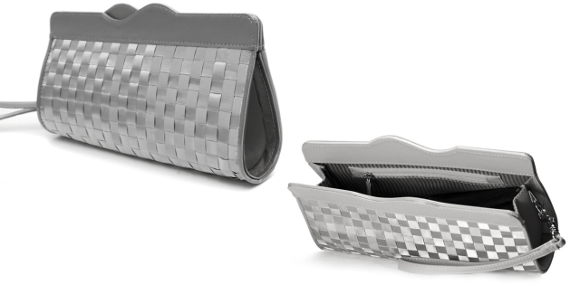 STEWART STAND Basketweave Clutch