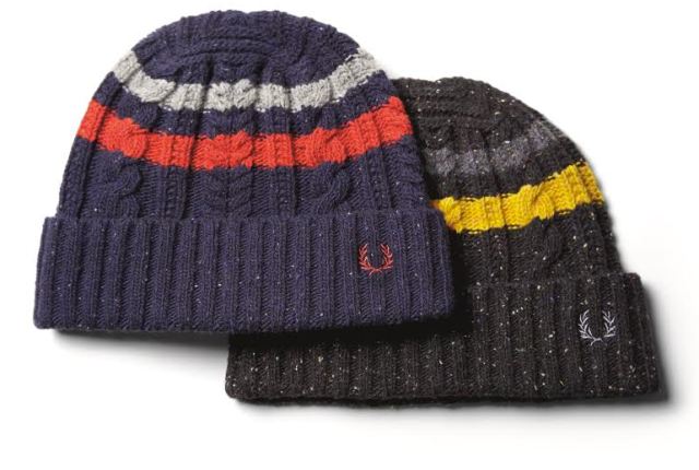 Fred Perry Cable Tipped Beanie