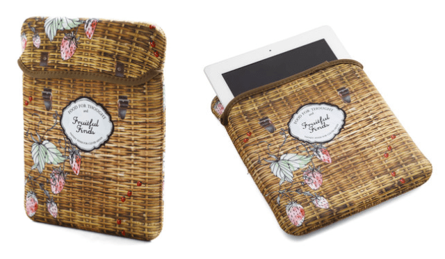 Strawberry Picking Tablet Case
