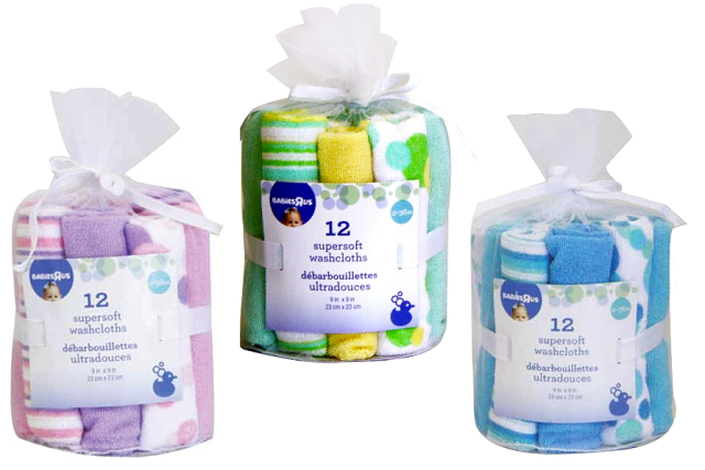 Babies R Us Super Soft Washcloth Sets