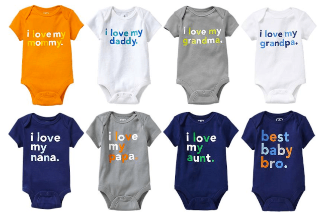 Graphic Onesies Old Navy