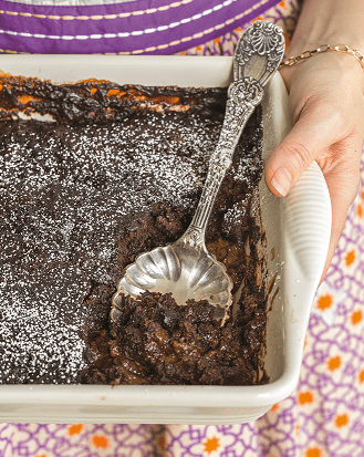 Oh She Glows Fudgy Mocha Pudding Cake