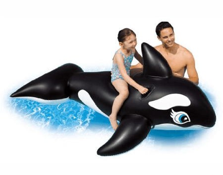Intex 76 Inch Whale Floatie
