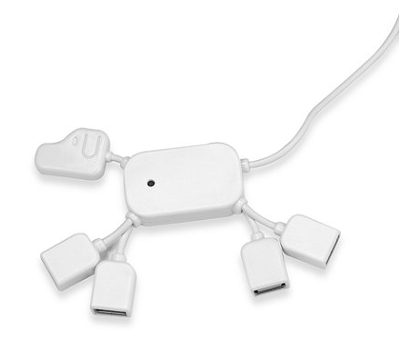 Kikkerland USB Hub Dog