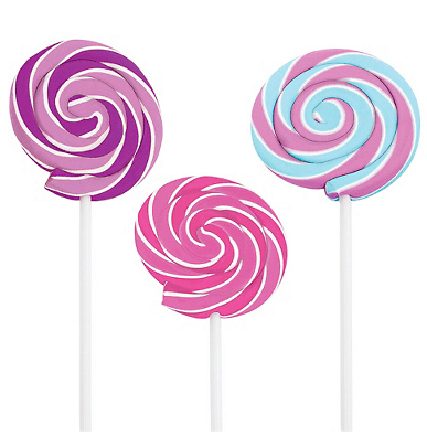 Lollipop Erasers