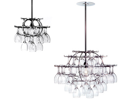 Glass Cluster Chandelier