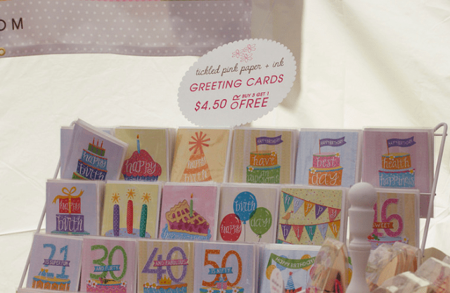 Tickled Pink Greeting Cards