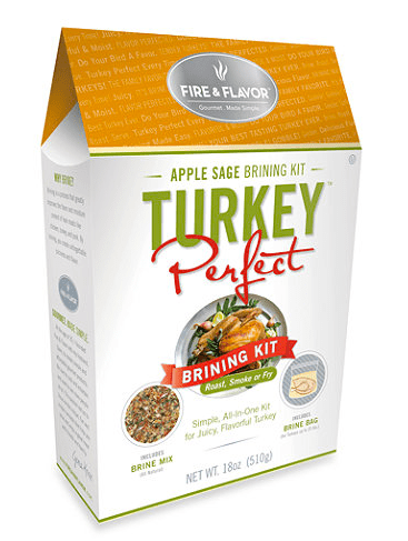 Fire & Flavor™ Turkey Perfect Apple Sage Brining Kit