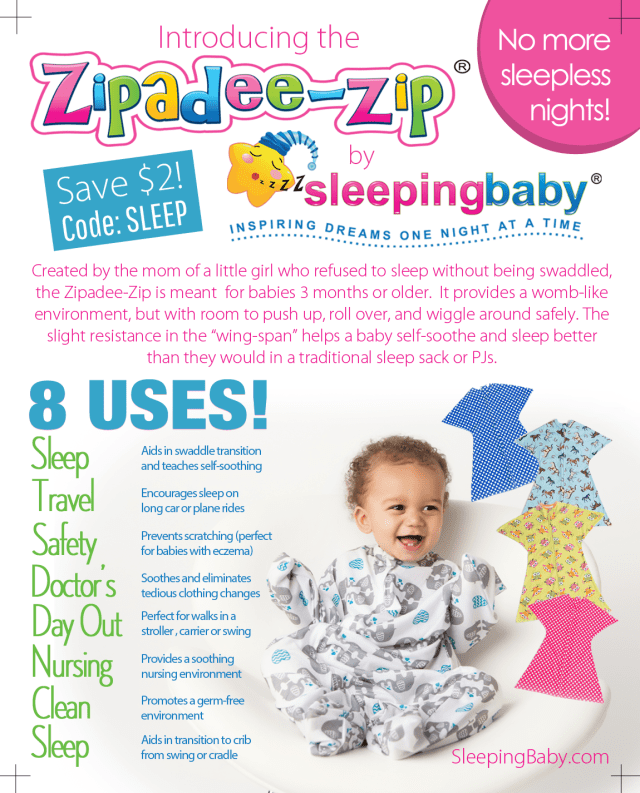Sleeping Baby Fact Sheet and Coupon Code