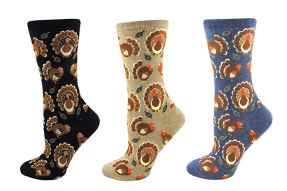Thanksgiving Day Turkey Socks