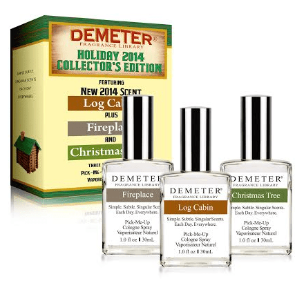 Demeter Fragrance Library Holiday 2014 Log Cabin Set