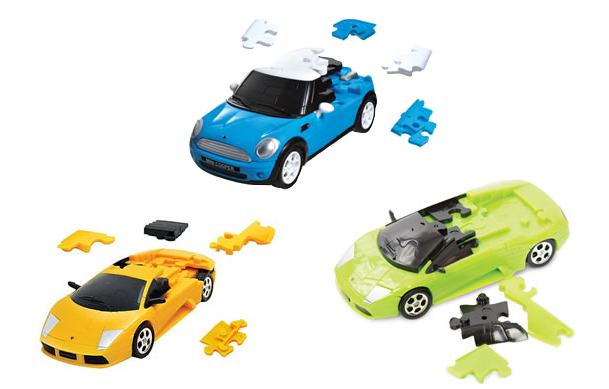 3D Car Puzzles