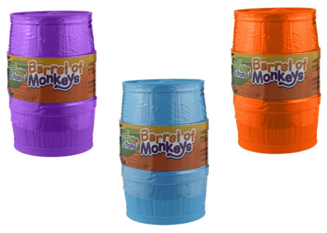 Elefun and Friends Barrel of Monkeys Game