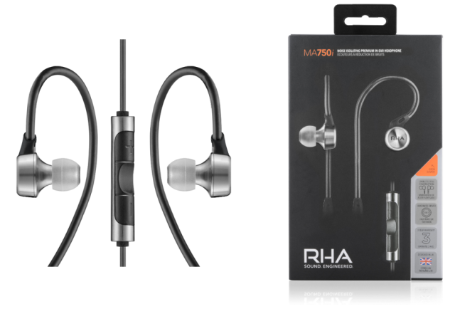 RHA MA750i Noise Isolating In-Ear Headphone