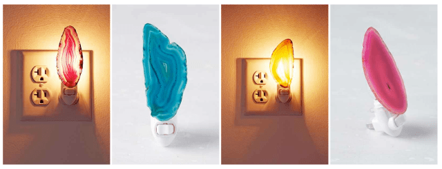 Urban Outfitters Agate Nightlights