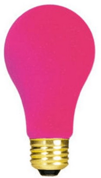 Pink Lightbulb