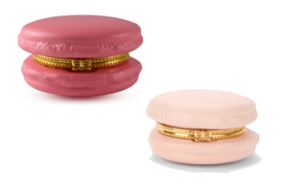 Pink Macaron Trinket Boxes