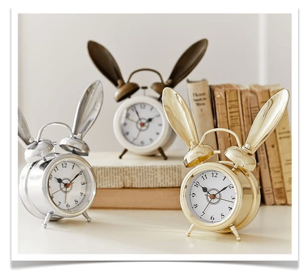 Bunny Alarm Clocks