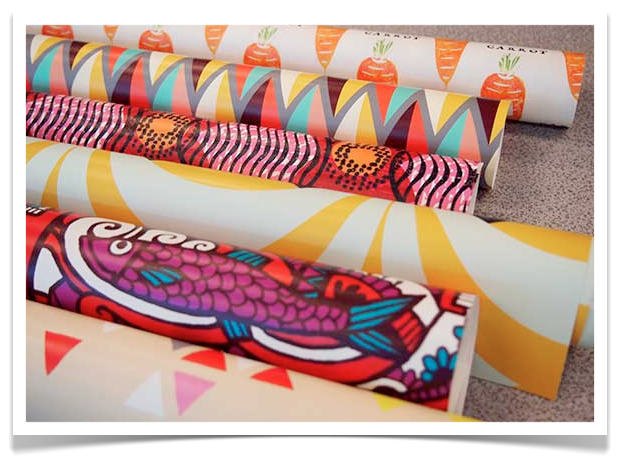 Spoonflower Gift Wrap