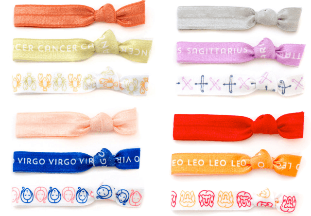 Zodiac Hair Ties